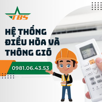 Tư vấn, cung cấp, thi công lắp đặt HỆ THỐNG ĐIỀU HÒA VÀ THÔNG GIÓ