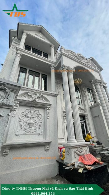 Cung cấp, lắp đặt hệ thống Điều hòa không khí cho Biệt thự Tân cổ điển Nhà Chú Nông – Thái Bình